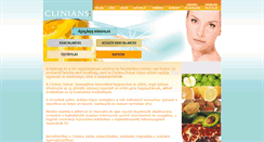 Desktop Screenshot of clinians.hu